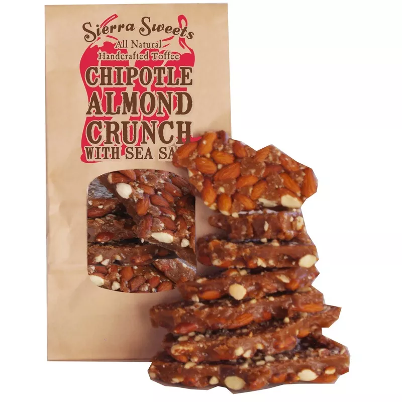 – CHIPOTLE ALMOND CRUNCH WITH SEA SALT